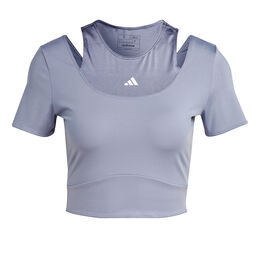 Abbigliamento Da Tennis adidas HIIT AEROREADY Crop Training T-Shirt